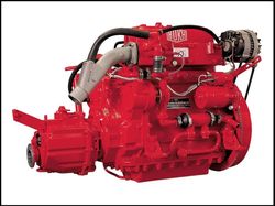 NEW Bukh DV36RME 36hp Lifeboat Marine Diesel Engine & Gearbox Package
