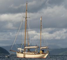 Loch Fyne Skiff Gaff Ketch "Kirsty"