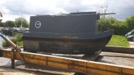 16 foot Butty with bow thruster and V back