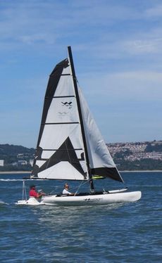 Windrider 17 sailing trimaran 2014