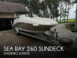 2008 Sea Ray 260 sundeck