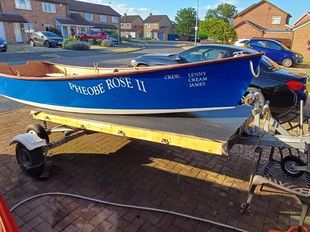 13ft Jimmy Skiff ll, with trailer