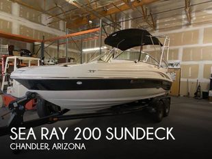 2004 Sea Ray 200 Sundeck