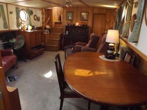 Main cabin looking aft.