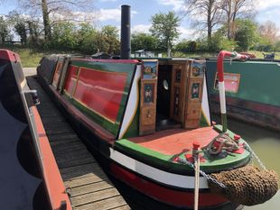Wooden Narrowboat IVY - Lovely Boat
