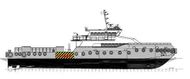 MOC Shipyards 38m Crew Security vessel