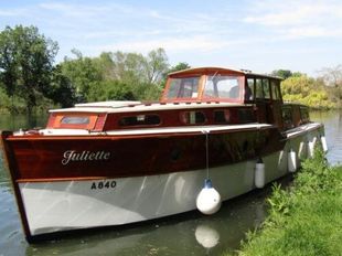 Classic motor boat