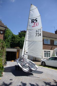RS200 Sail # 734