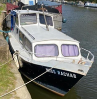 Dutch Steel house boat cruiser & mooring