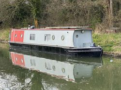 Converted 48" riveted iron BCN day boat
