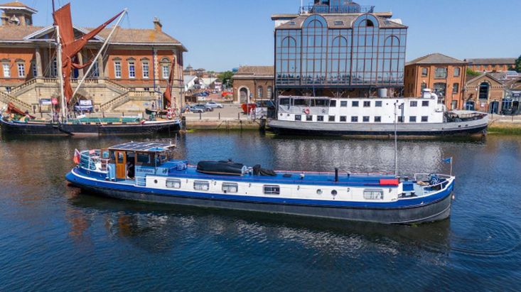 1931 Dutch Luxemotor 23m Liveaboard arge