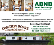 ELECTRIC DEMO DAY • CHARNWOOD HOBBIT • OVATION BOATS