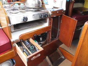 Galley cupboards