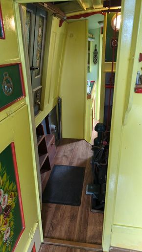 Boatman's Cabin to Engine Room