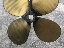 RH  38″ x 32″, 4 Blade, Michigan Workhorse Propeller, 3.5″ Bore