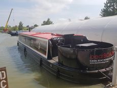 45' x 10' Widebeam Canal Boat