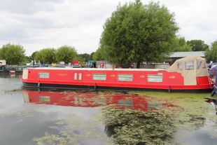 60x10 Widebeam with West London Mooring