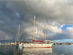 35ft, Colin Archer type, gaff ketch