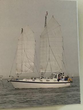 Under sail