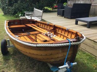 8ft McGRUER DINGHY/TENDER 1968 Mahogany
