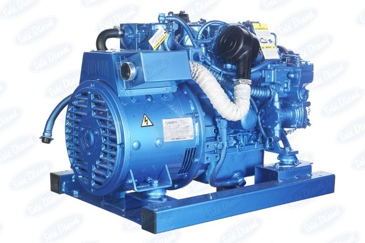 NEW Sole 8GTC 7.8kVA 400/230V Mini 26 Marine Diesel Generator