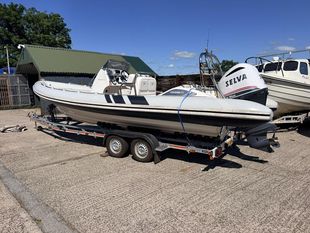 Cobra RIB Low Engine Hours!