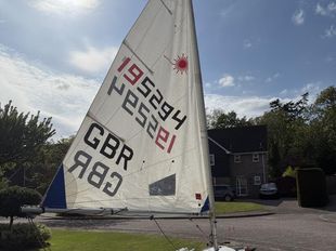 Laser 1 - 196195 with 3 radial sails