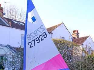 Topper sailing dinghy 27928