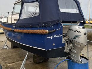 Hardy 20 Pilot Powered by 50hp Honda