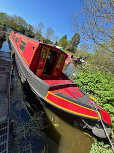 57ft Traditional Stern Narrowboat Built By Johnathan Wiilson