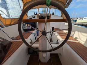 Wheel steered