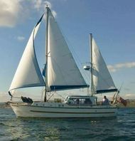 Colvic Atlanta 32 ketch designed by John Bennet, Elysium of Whitby.