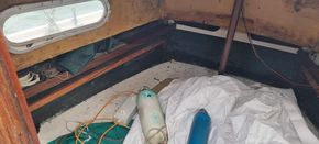 Aft cabin & additional sails