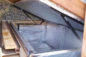 Secure Storage under bed
