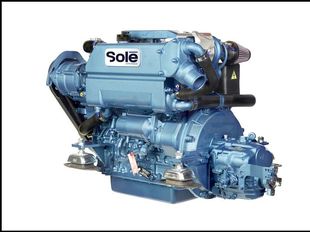 NEW Sole SK-60 60hp Marine Diesel Engine & Gearbox Package