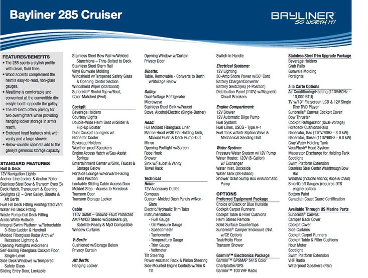 Bayliner 285 Cruiser