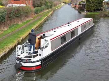 2025 Brand New 60’ Semi-cruiser Stern,Narrowboat Fit-out by S Simm Ltd