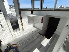Barge 21m steel barge  - Coachroof/Wheelhouse
