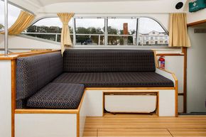 Seating convertible to double bed
