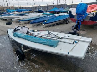 Laser Dinghy Sailing Boat