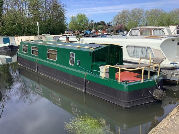 1970’s Springer narrowboat Cruiser Stern
