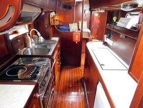 Bruce Roberts 53 Professional Build - Galley