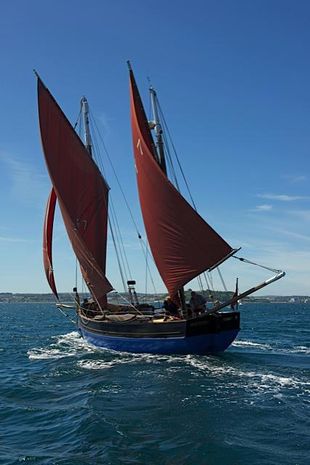 45ft. HISTORIC LOOE LUGGER - 