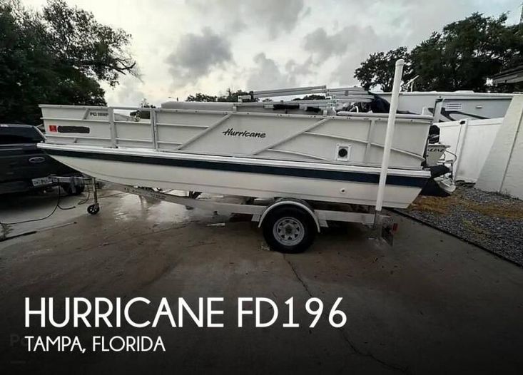 2017 Hurricane 196 fun deck