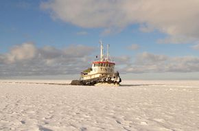 In the ice