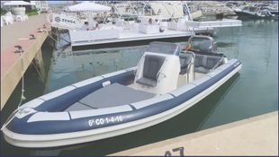RIB boat charter business Denia Spain
