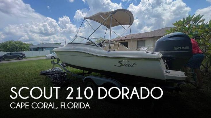 2019 Scout 210 dorado