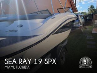 2016 Sea Ray 19 SPX