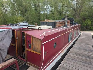 Sukhavati 30' Cruiser Stern at Roydon Marina 