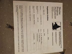 Original Sales Receipt